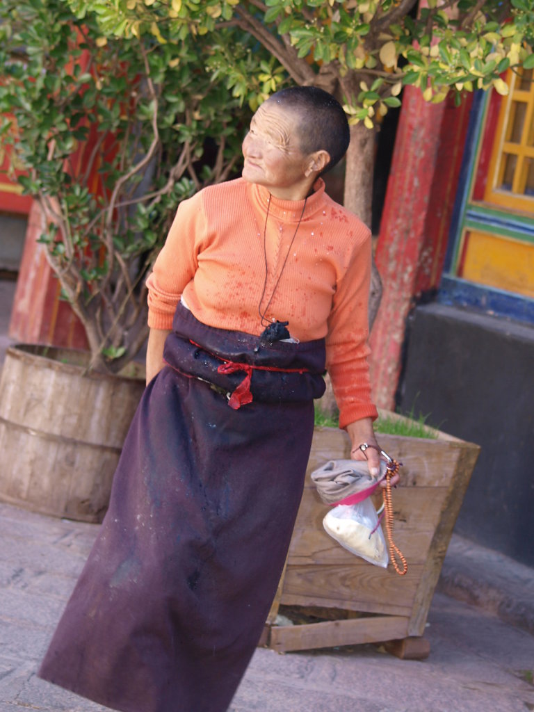 Tibetan in Jokhang temple