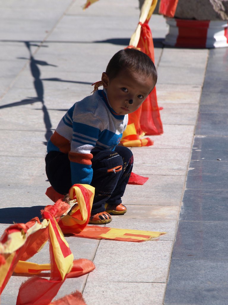 Tibetan boy